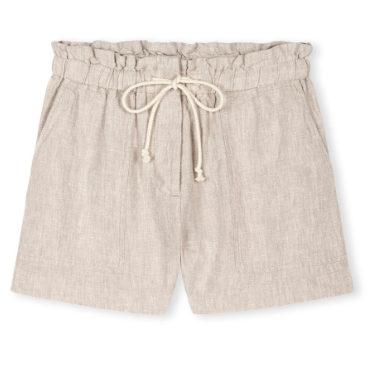 Foster Short Heathered Flax