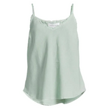 Frayed Cami Oasis Green