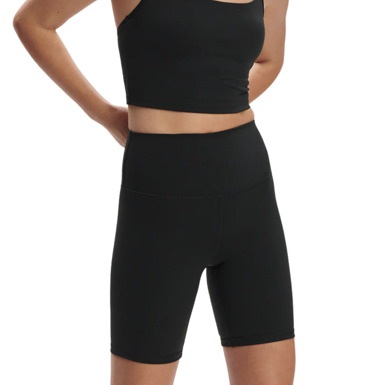 Freesoft High Rise Short Black