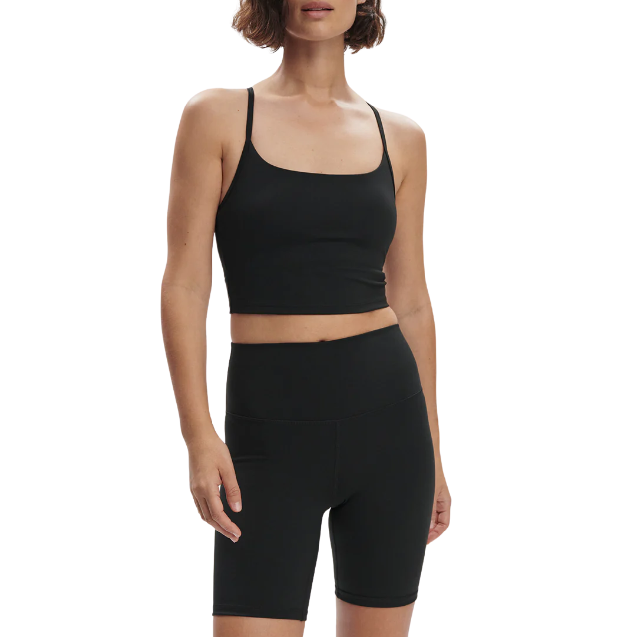 Freesoft High Rise Short Black