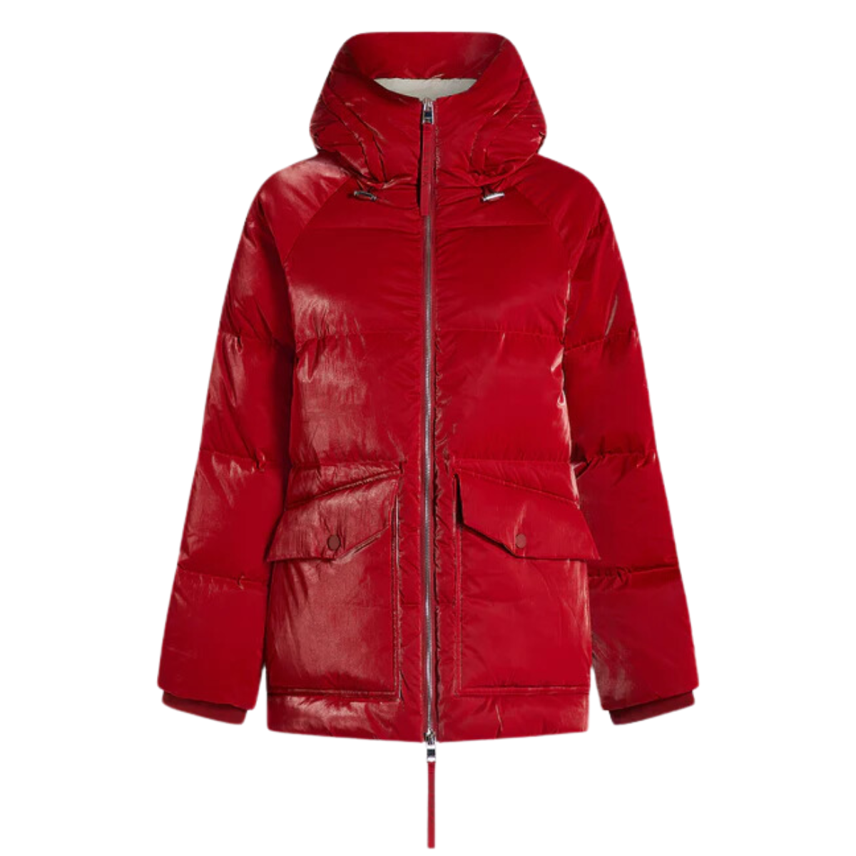 Fullerton Down Jacket Red Dahlia