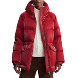 Fullerton Down Jacket Red Dahlia