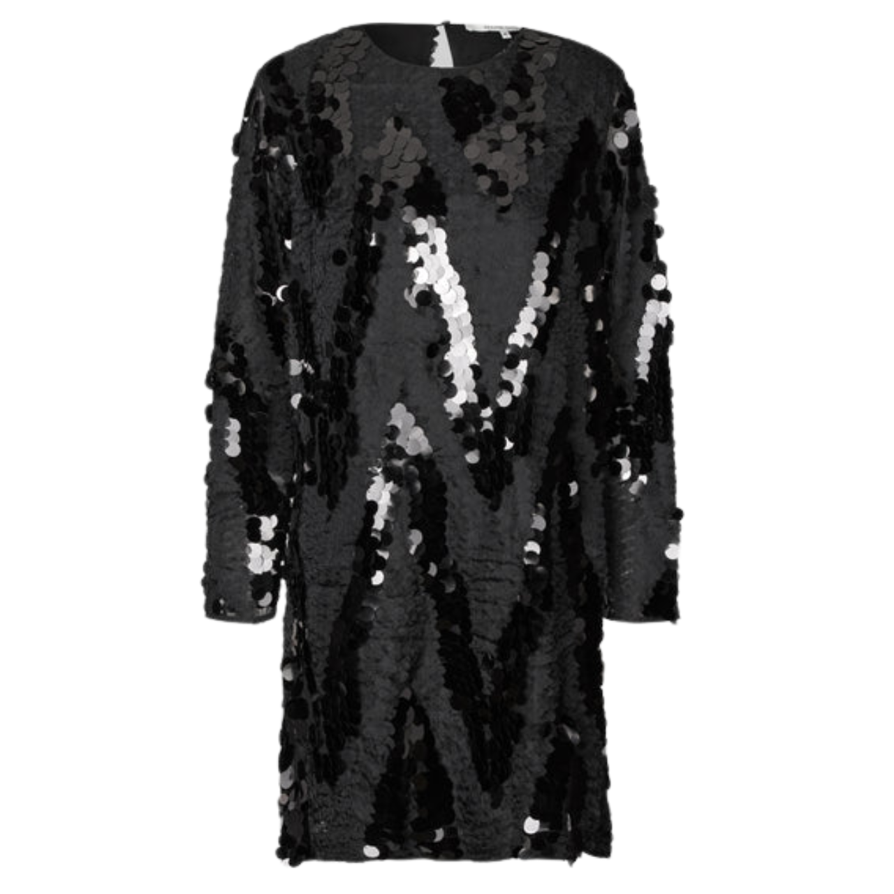 Glimmer Simple Dress Black