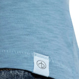 The Slub Tee Fog Blue