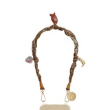 Laia Bandana Chain 40Cm Marron