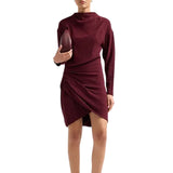 Ivana Dress Pinot Red