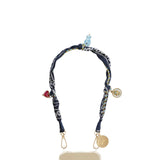 Laia Bandana Chain 40Cm Blue