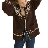 Hue Cardigan Fair Isle