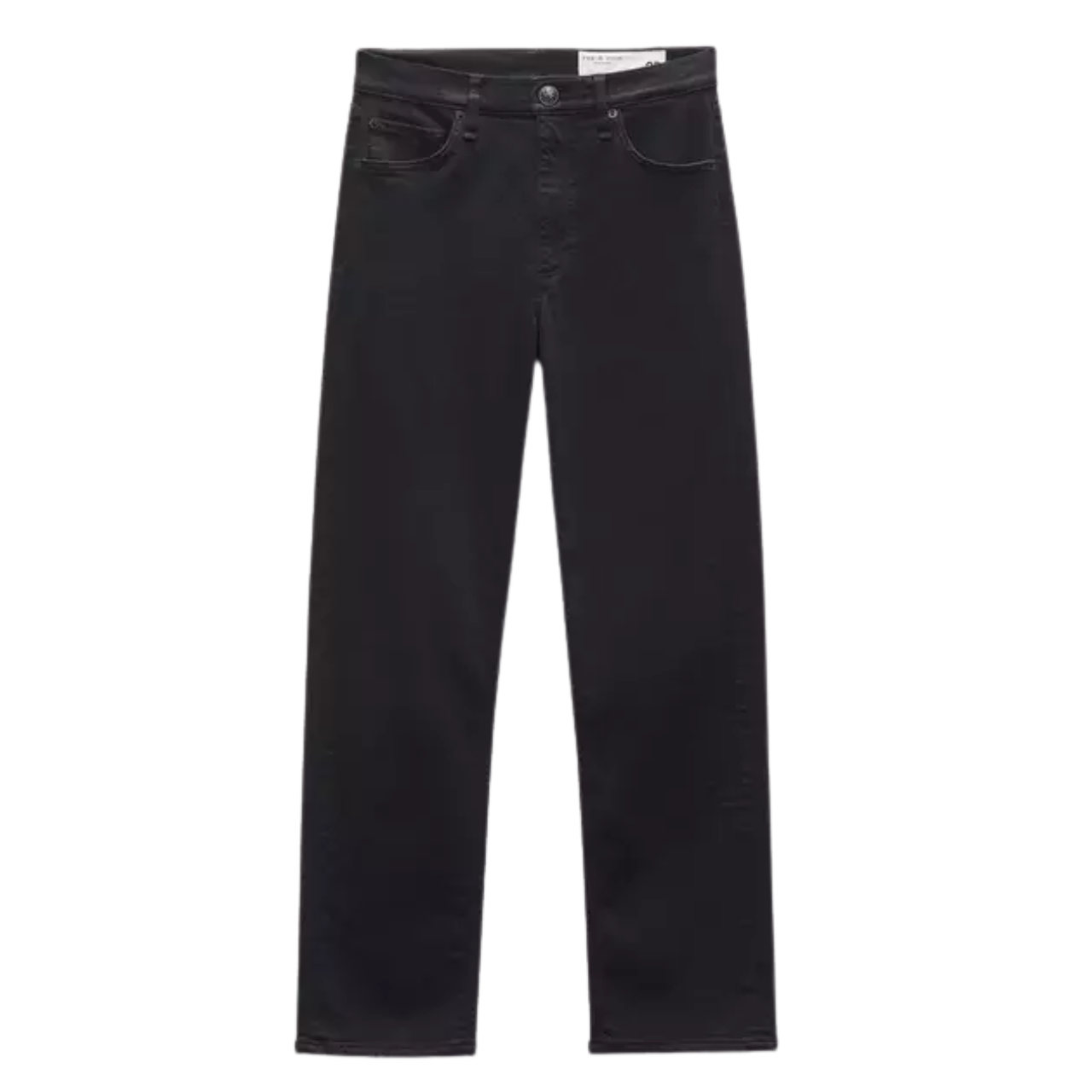 Harlow Mid-Rise Ankle Straight Black