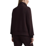 Hawley Half Zip Sweat CoffeeBean