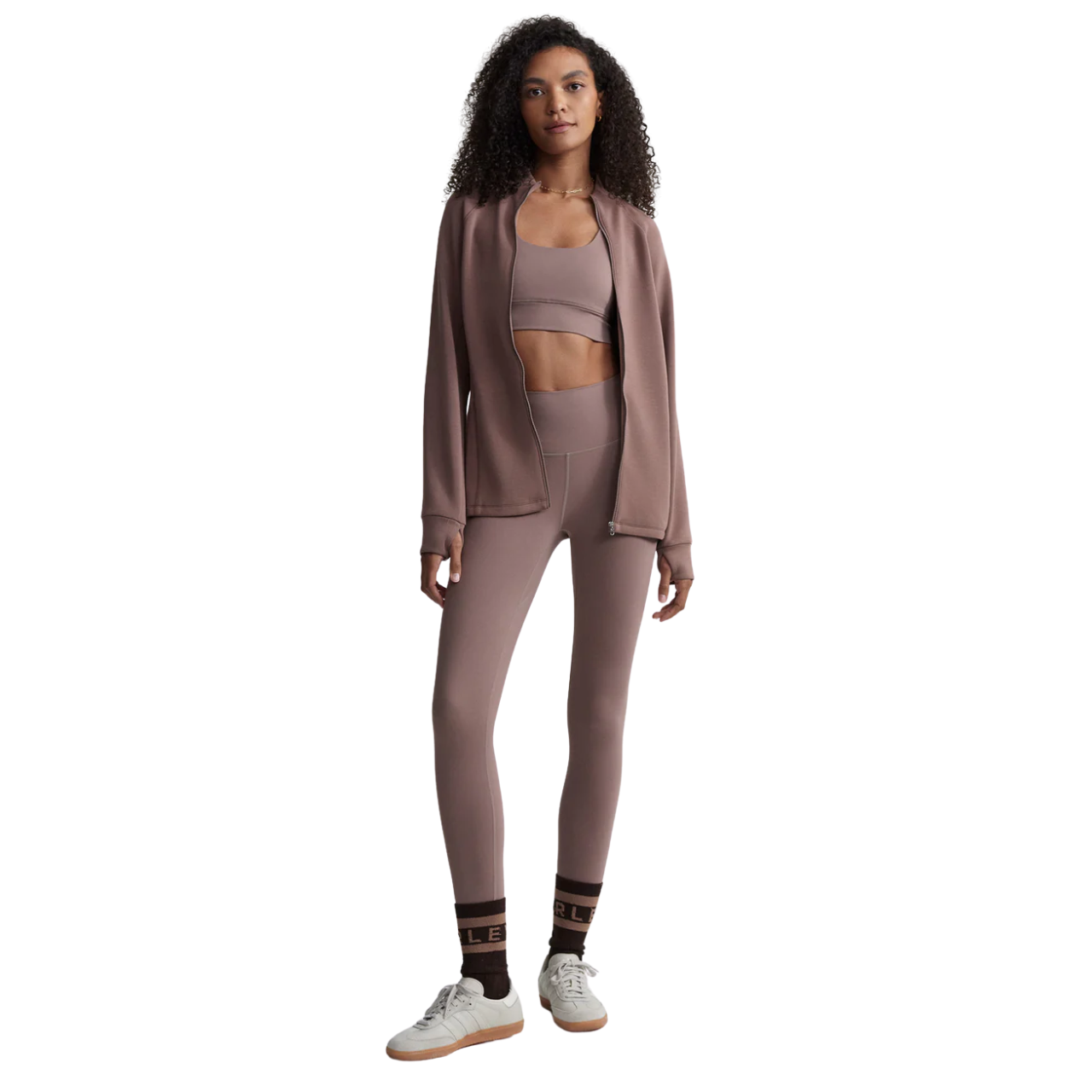 Hayden Zip Through Deep Taupe