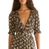 Henri Top Noir Floral