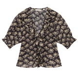 Henri Top Noir Floral