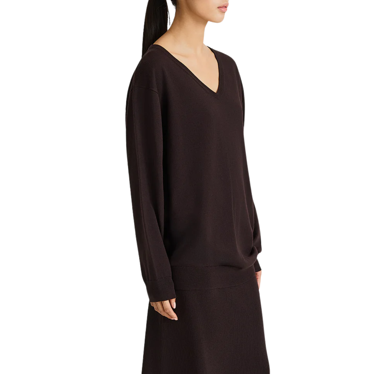 Heramira Coffee Knit Sweater