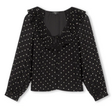 Honora Top Polka Dot