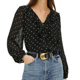 Honora Top Polka Dot