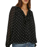 Honora Top Polka Dot