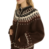 Hue Cardigan Fair Isle