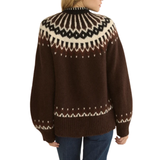 Hue Cardigan Fair Isle