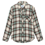 Hunter Shirt Birch Olive Teal