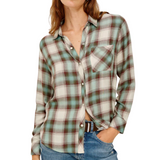 Hunter Shirt Birch Olive Teal