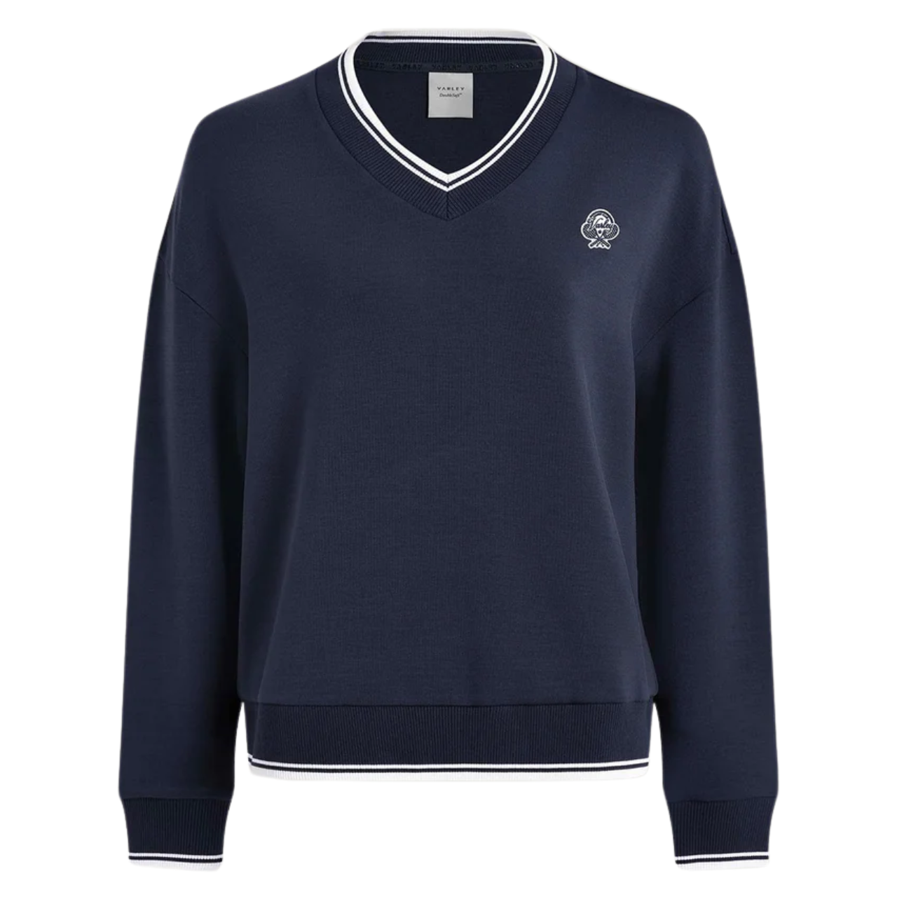 Iona V-Neck Sweat Navy