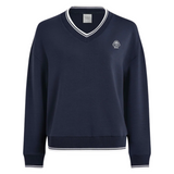 Iona V-Neck Sweat Navy