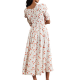 Ischia Poppy Field Dress