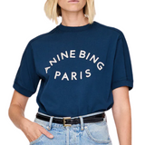 Jaylin Tee Paris Washed Navy