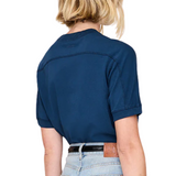 Jaylin Tee Paris Washed Navy