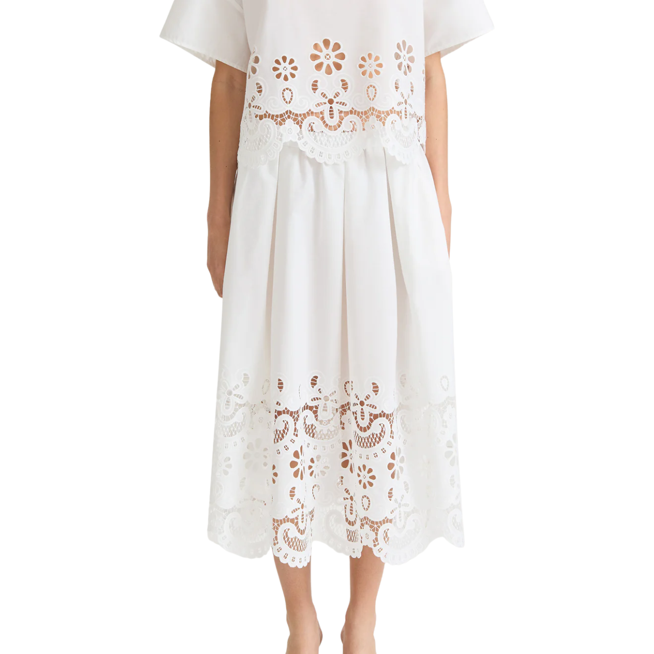Jorah Skirt White