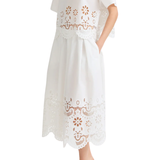 Jorah Skirt White