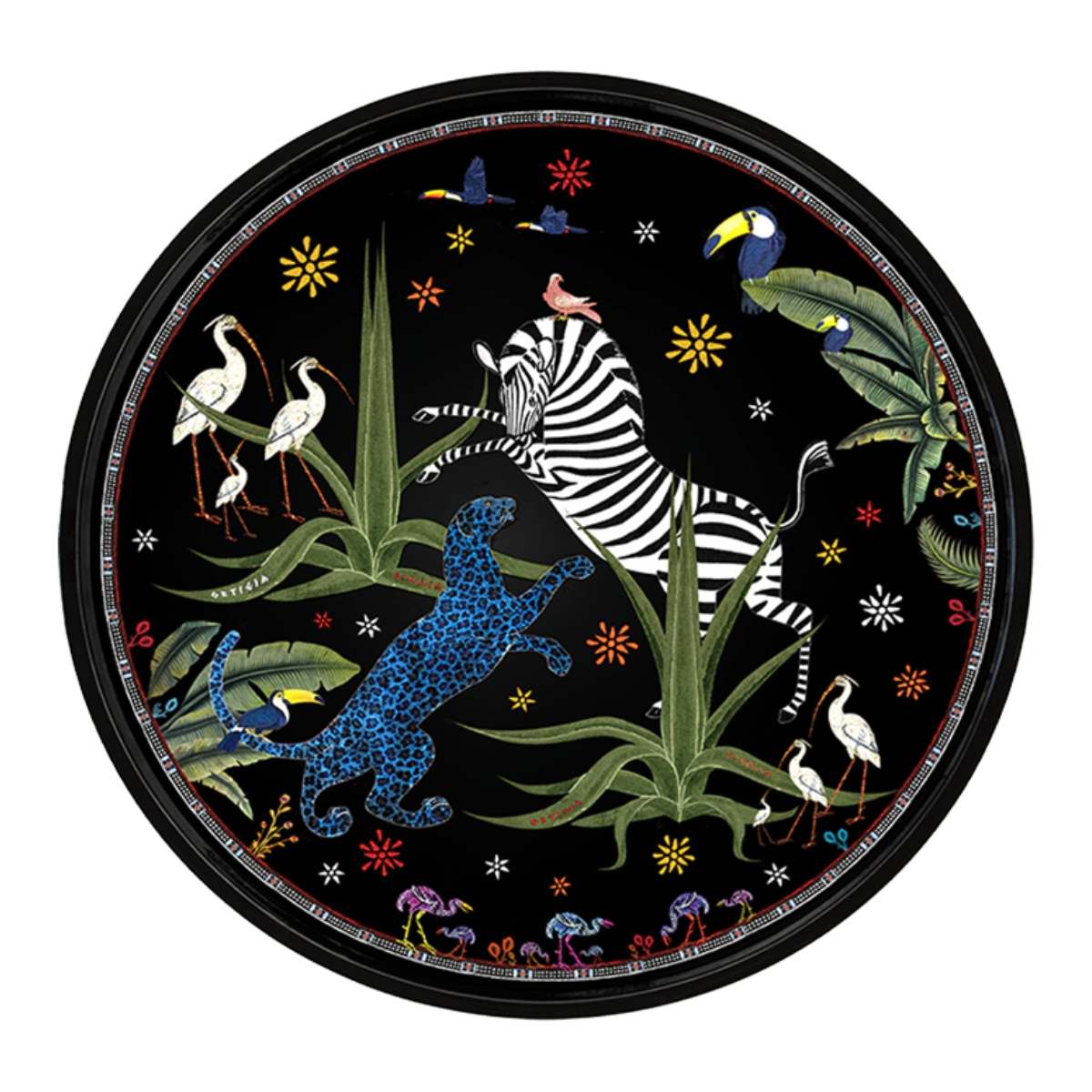 Jungle Tray Round