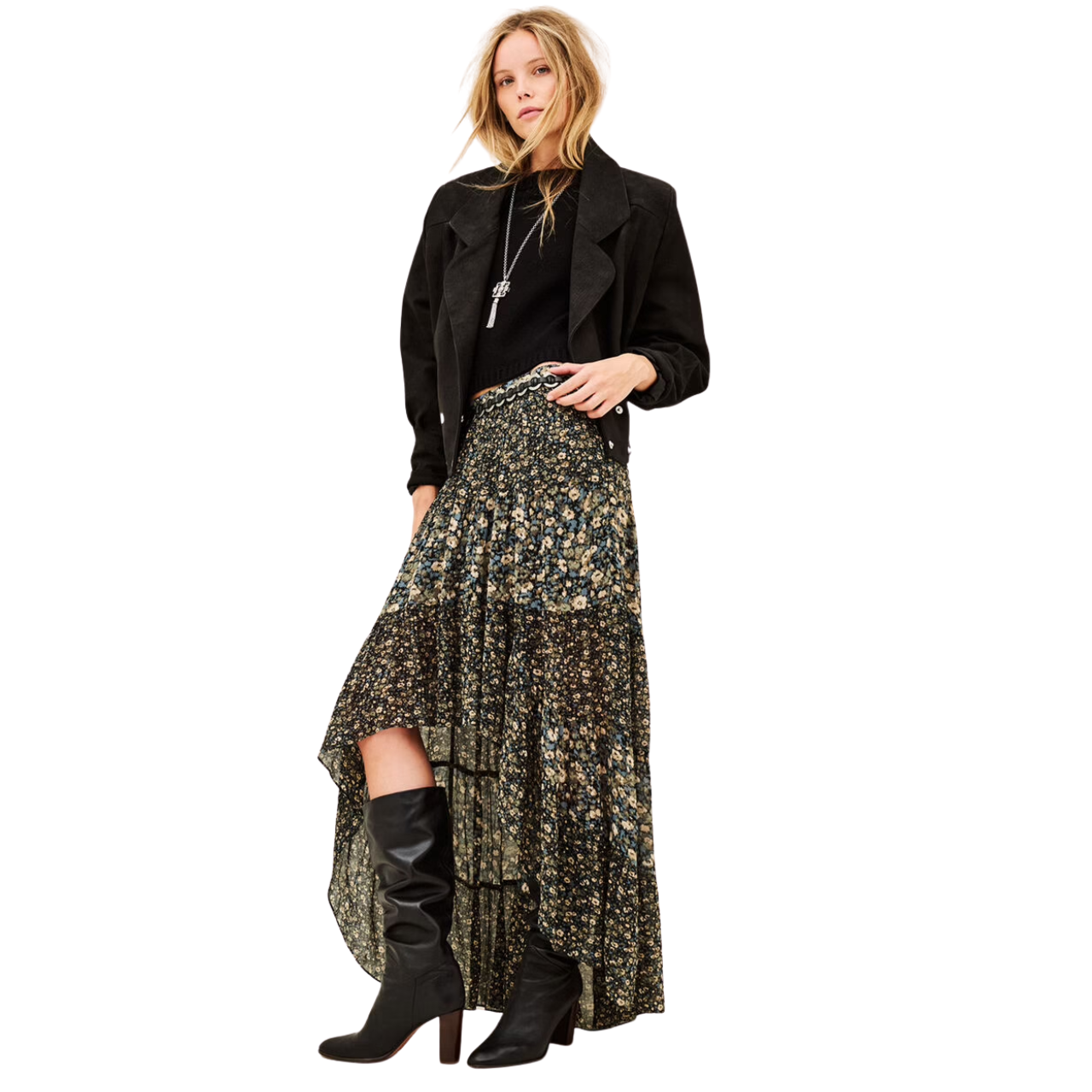 Kara Skirt Kaki