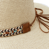 Kate Ribbon Hat Beige
