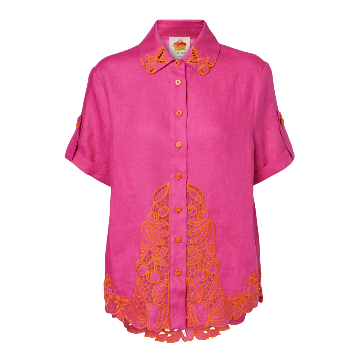Fruit Richiliuer Pink Blouse