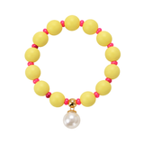 Beau Yellow Neon Pink Bracelet