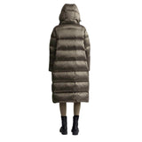 Katya Down Puffer Olive Metallic