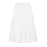 Cotton Maxi Skirt White