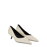 Hilda Pumps High Shine Bone