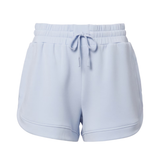 Ollie Xenon Blue High Rise Shorts 3.5