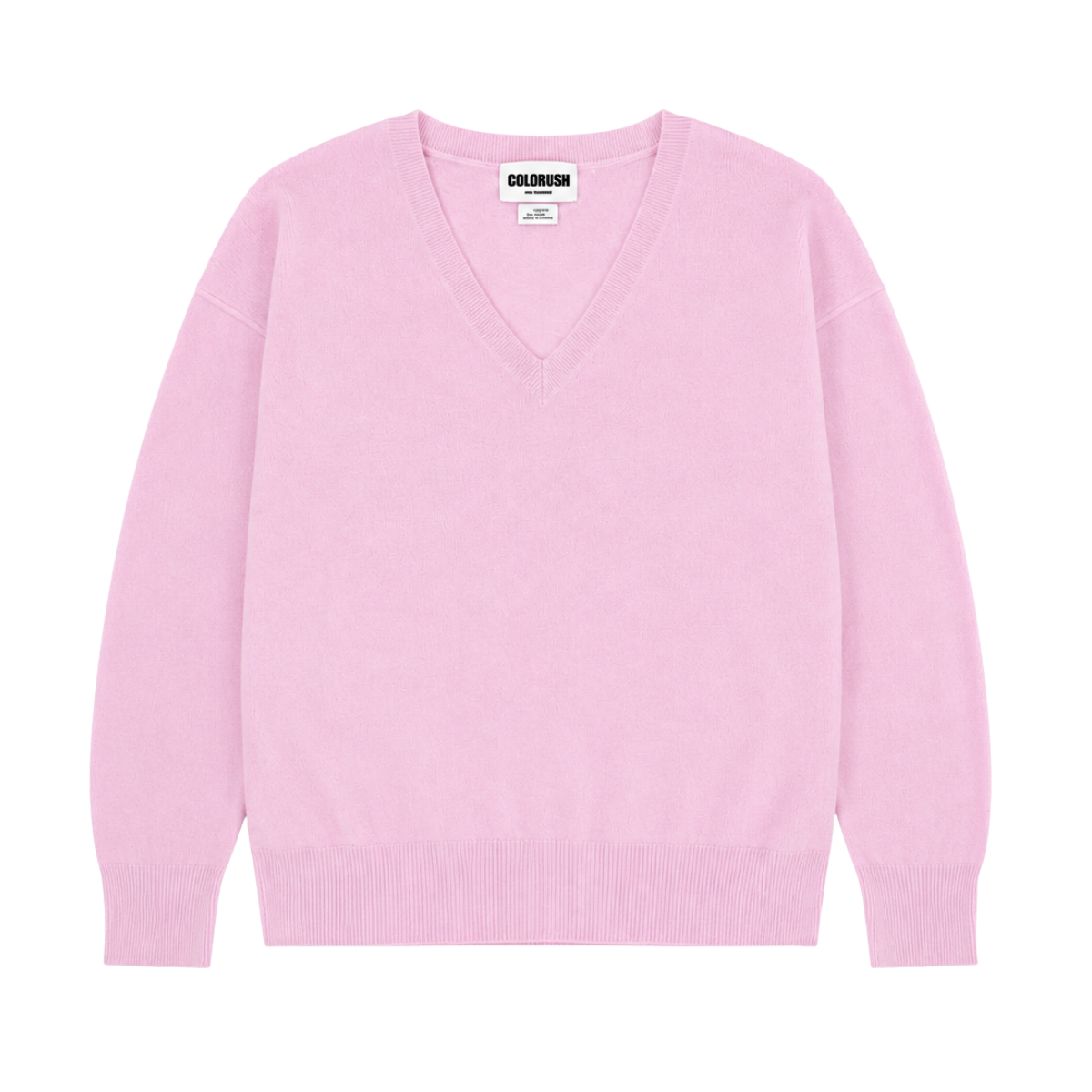 Azul V Neck Jumper Lychee
