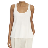 Bias Tank Cami- White