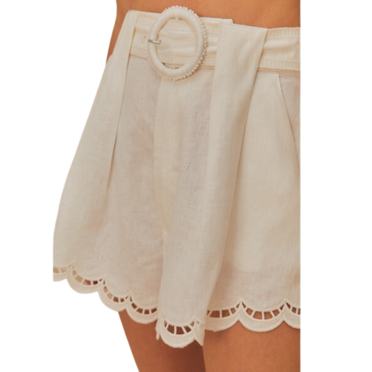 Richelieu Shorts White