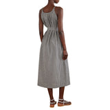 Nevita Dress Black Gingham