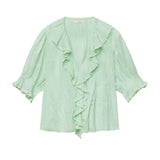 Henri Top Seafoam