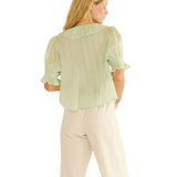 Henri Top Seafoam