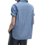 Connie Shirt Blue Stripe