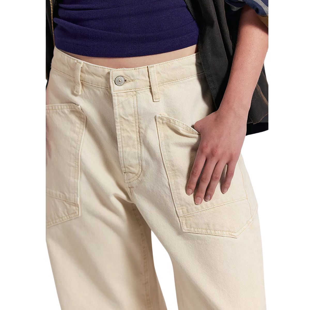 Moxi Boyfriend Jean Dusty Roads