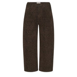 The Bow Crop Jean Flocked Sandcat